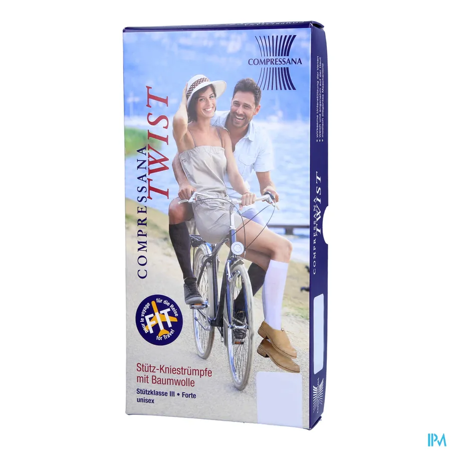 Compressana Twist StÜtzkniestr.m.bw 2 38-40vanilla 2st