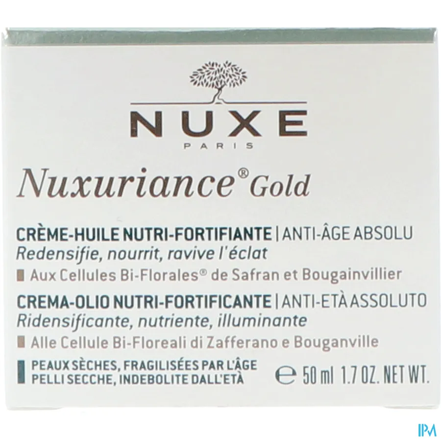 Nuxe Nuxuriance Gold Kräftigende Öl-creme 50ml